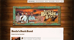 Desktop Screenshot of beefasbushband.com